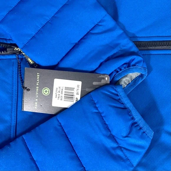 HAWKE & CO . Softshell Bonded Faux Shearling Lined Zip Hoodie Water Resistant